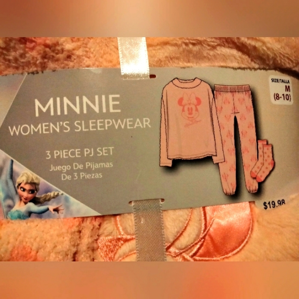 Disney 3 Piece PJ Set